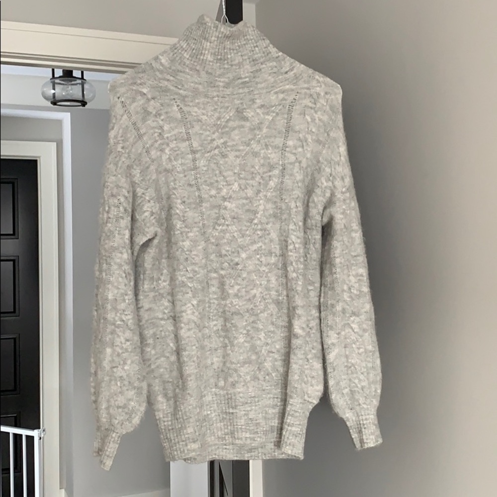 Wilfred gray sweater from Aritzia